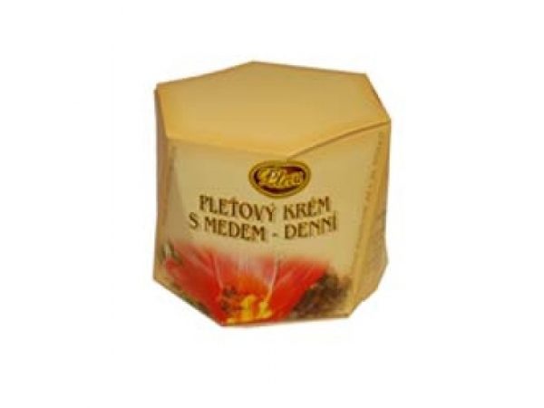 Pleťový krém s medom - denný