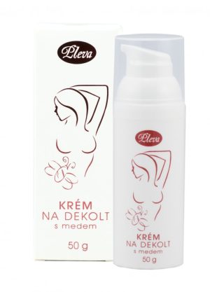 Krém na dekolt s medom