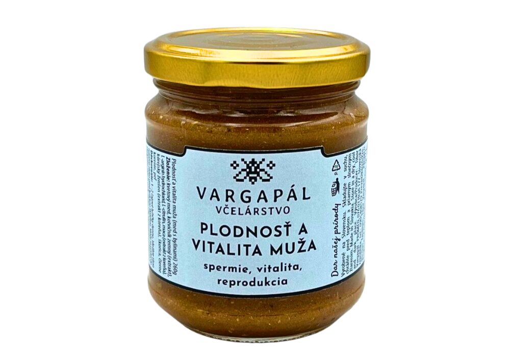 Med s bylinkami - PLODNOSŤ A VITALITA MUŽA 260 g