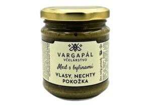 Med s bylinami - VLASY, NECHTY, POKOŽKA 260 g