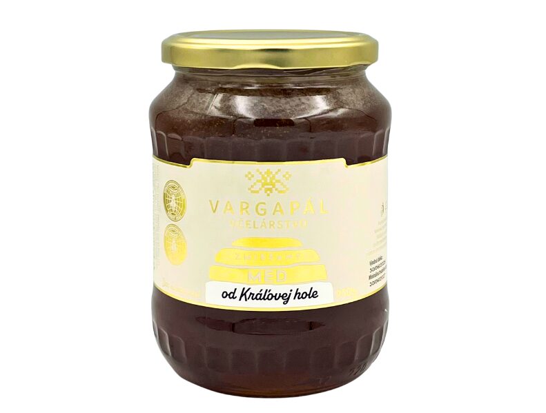 Med od Kráľovej hole - medovica, horské byliny, lesná malina 950g